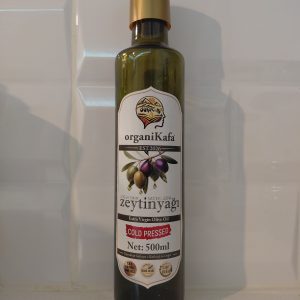 Soğuk Sıkım Natürel Sızma Zeytinyağı 500 ML (Cam Şişe) / DOĞAL DENGE