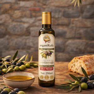 Soğuk Sıkım Natürel Sızma Zeytinyağı 250 ML (Cam Şişe) / MEMECİK