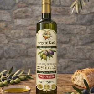 Soğuk Sıkım Natürel Sızma Zeytinyağı 750 ML (Cam Şişe) / MEMECİK